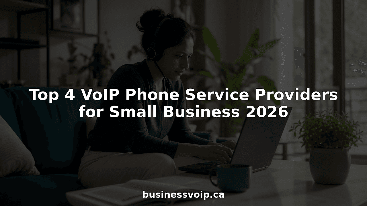 Top 4 VoIP Phone Service Providers for Small Business 2026